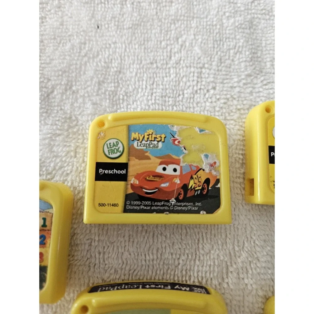 My First Leappad Games Lot Of Six SpongeBob, Disney, Jayjay